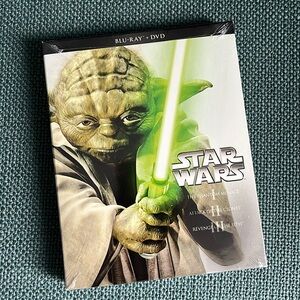 NIB - Star Wars 1, 2, 3 DVD and Blu-Ray